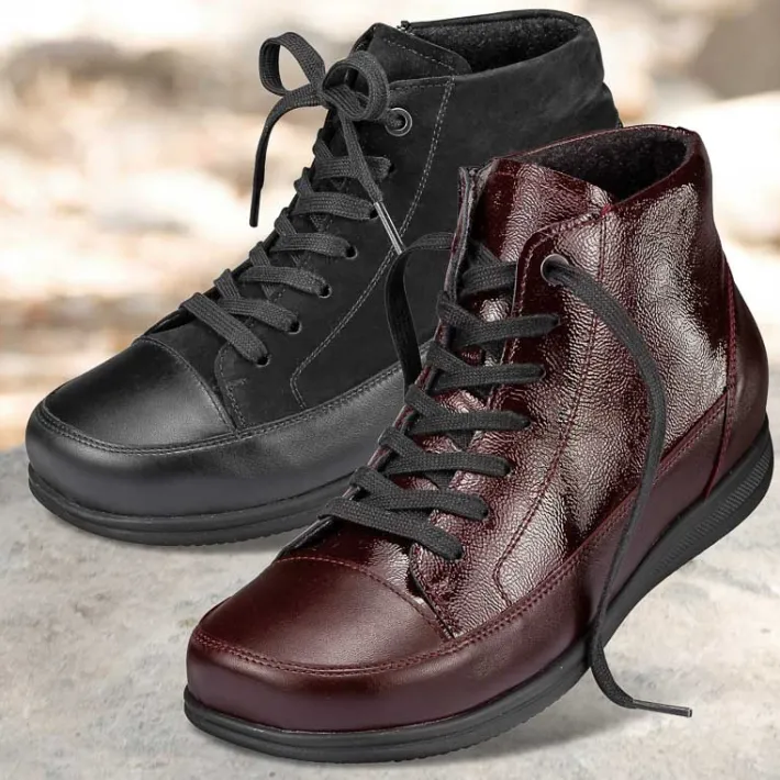 Femme idéalsko Spécial Orthèses | Chaussures À Lacets<Boots de confort Helvesko : modèle Barbara