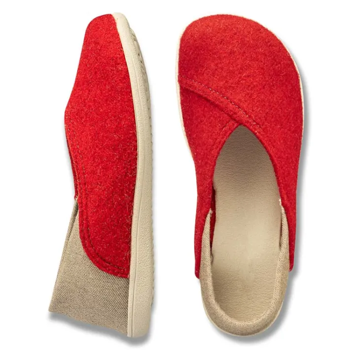 Femme idéalsko Trotteurs / Slippers | Ballerines<Chaussures de confort dansko : modèle Lotti, rouge