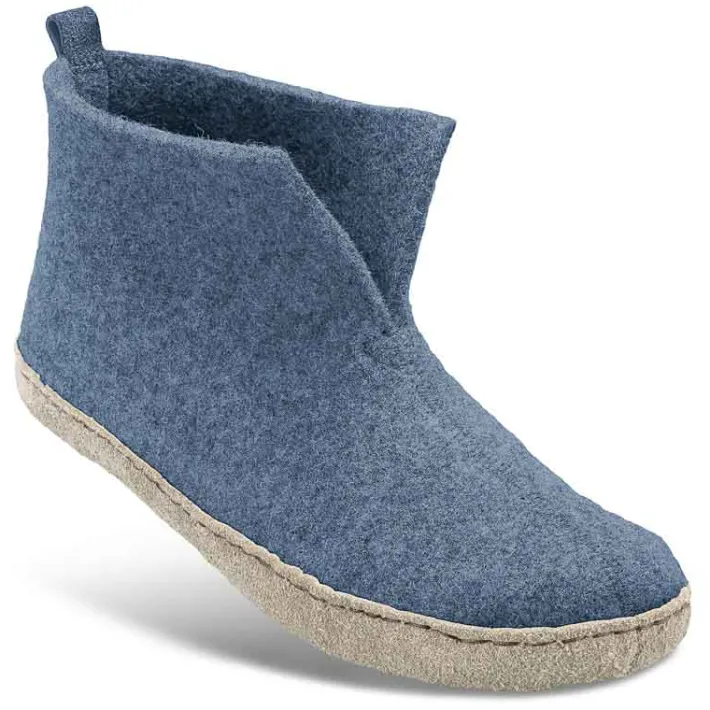 Femme idéalsko Bottes / Bottines | Chaussons<Chaussures de confort dansko : modèle Munin, bleu