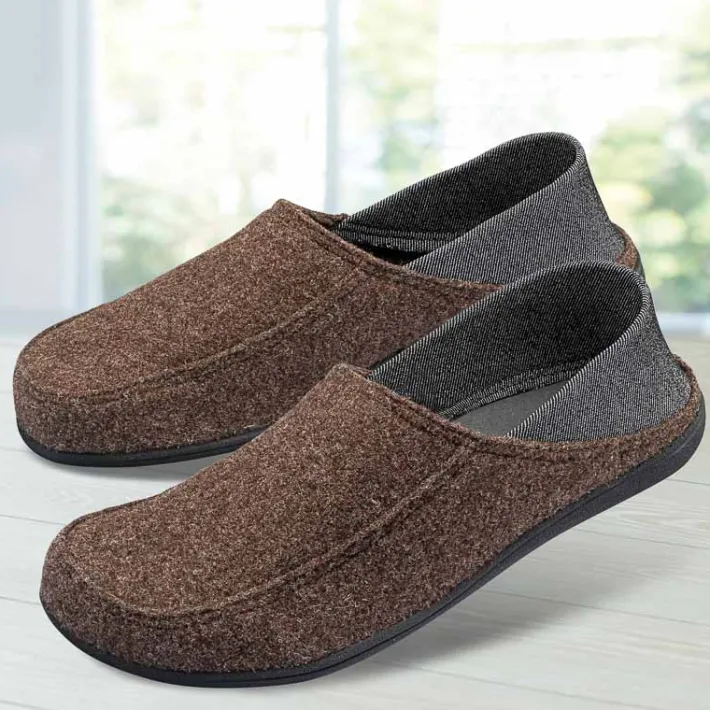 Homme idéalsko Chaussons<Chaussures de confort dansko : modèle Otti, café