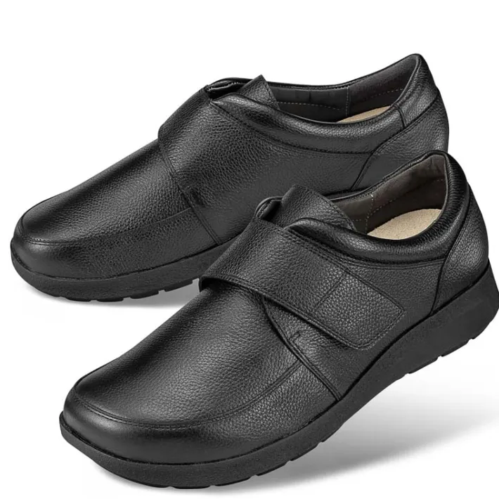 Homme idéalsko Slippers | Spécial Orthèses<Chaussures de confort Helvesko : modèle Armindo, noir