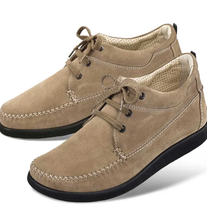 Femme idéalsko Chaussures À Lacets | Mocassins<Chaussures de confort Helvesko : modèle Champion II, beige