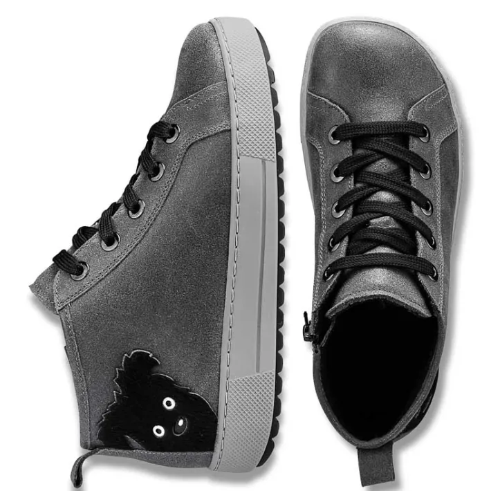 Femme idéalsko Spécial Orthèses | Chaussures À Lacets<Chaussures de confort Helvesko : modèle Dog, gris