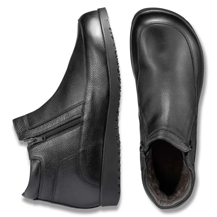 Homme idéalsko Chaussures D'hiver | Bottes / Bottines<Chaussures de confort Helvesko : modèle Edward, noir