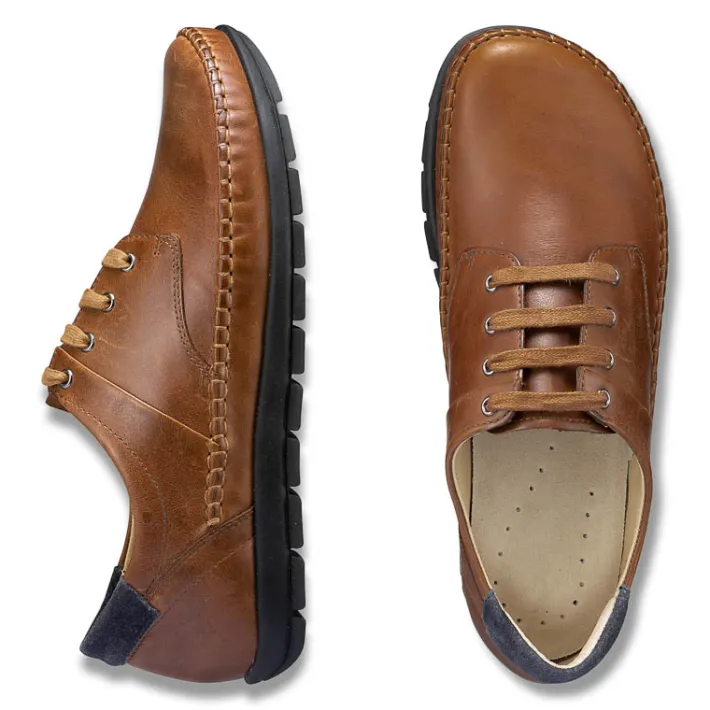 Homme idéalsko Spécial Orthèses | Chaussures À Lacets<Chaussures de confort Helvesko : modèle Elliot, marron