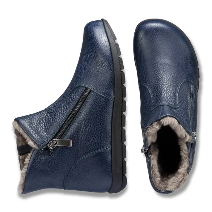 Femme idéalsko Spécial Orthèses | Bottes / Bottines<Chaussures de confort Helvesko : modèle Kadi, bleu foncé