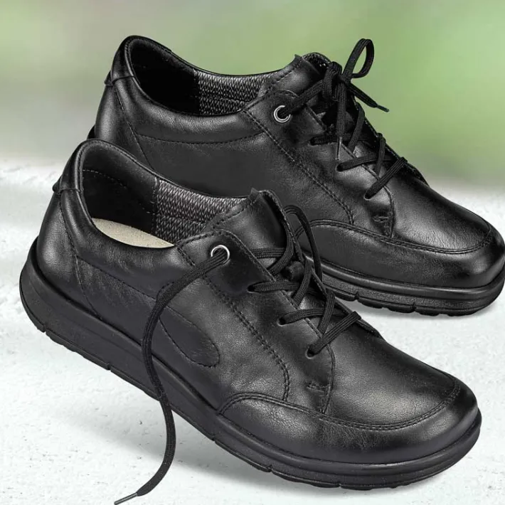 Femme idéalsko Spécial Orthèses | Chaussures À Lacets<Chaussures de confort Helvesko : modèle Noja, noir