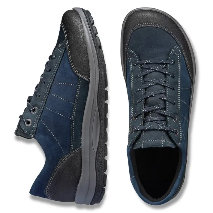 Homme idéalsko Spécial Orthèses | Chaussures À Lacets<Chaussures de confort Helvesko : modèle Novo, bleu