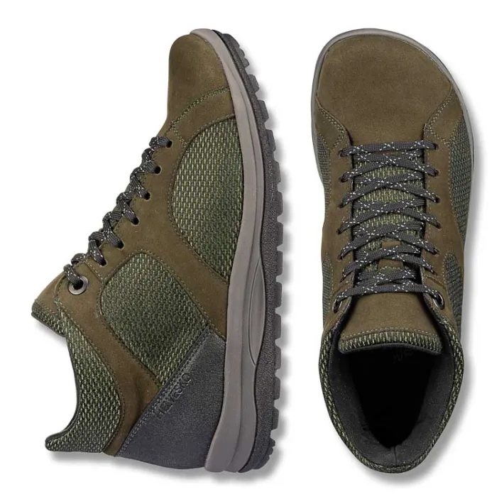 Homme idéalsko Bottes / Bottines<Chaussures de confort Helvesko : modèle Smooth, olive