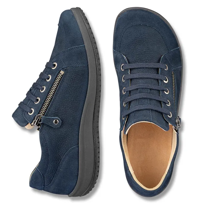 Femme idéalsko Spécial Orthèses | Chaussures À Lacets<Chaussures de confort Helvesko : modèle Verena, bleu foncé