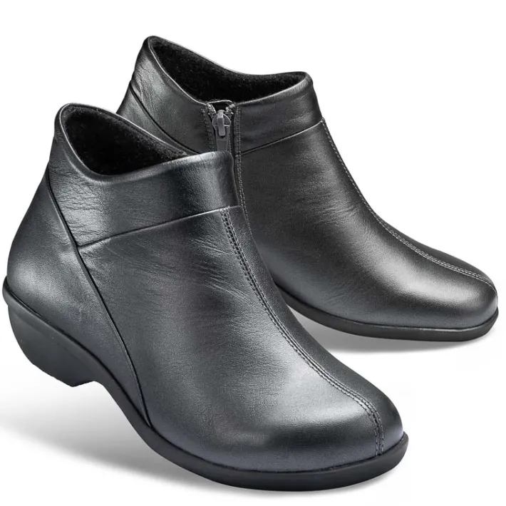 Femme idéalsko Spécial Orthèses | Bottes / Bottines<Chaussures de confort LadySko : modèle Micha, gris