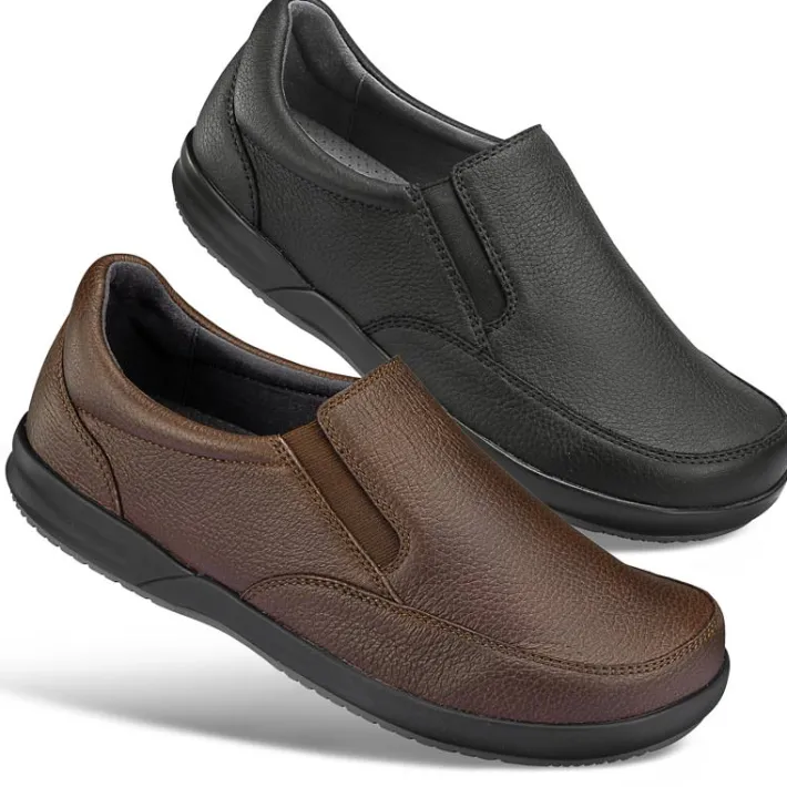 Homme idéalsko Spécial Orthèses | Chaussures En Cuir D'élan<Slippers de confort dansko : modèle Orsen Elk