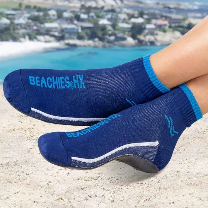 idéalsko Bas Et Chaussettes | Astuces Et Idées<Socquettes de plage protectrices bleu