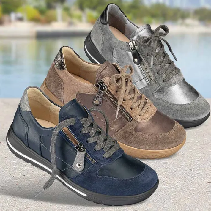 Femme idéalsko Spécial Orthèses | Chaussures À Lacets<Tennis de confort Helvesko : modèle Heather